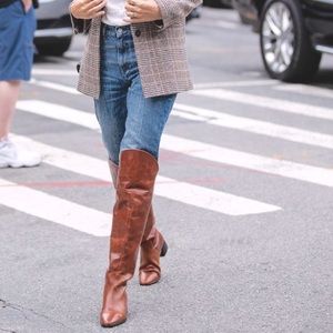 Cognac Riding Boots